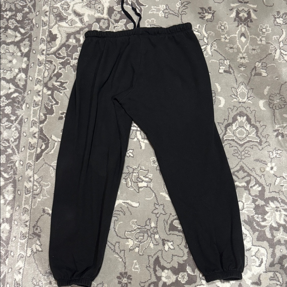 PINK Victoria's Secret Black Sweatpants - Picture 4 of 5